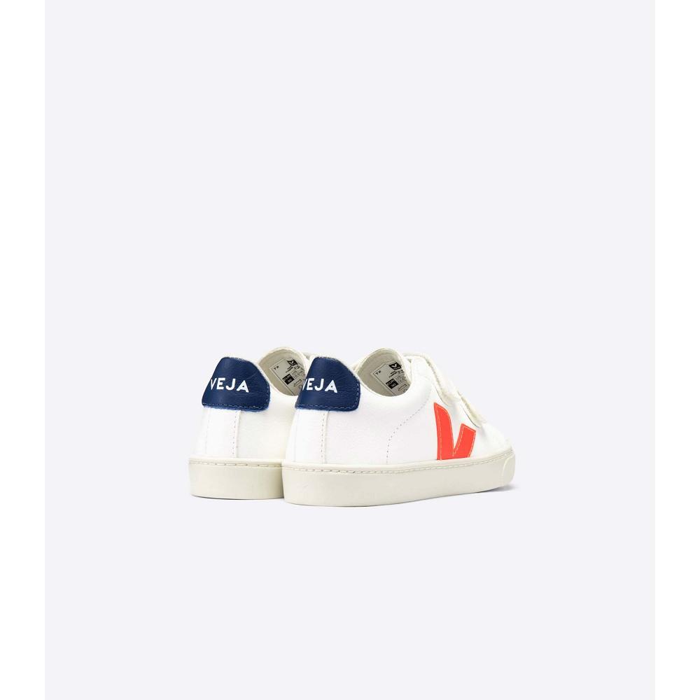 Zapatos Veja ESPLAR CHROMEFREE Niños White/Orange/Blue | MX 730AHK